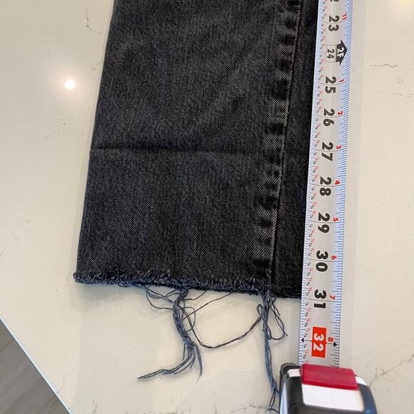 Agolde Criss Cross Straight Jeans in Shambles size 26 - Picture 12 of 13